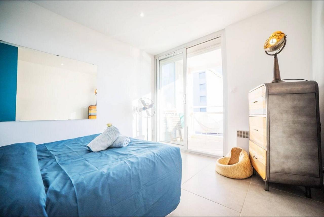 Le Calderini Appart - Face Plage Wifi Et Park Gratuit Calme - Resid Le Surcouf -Top Pros Servicesconciergerie La Grande Motte المظهر الخارجي الصورة